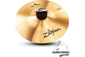 Zildjian A0210 8" Splash Drumset Cymbal W/Crash Type & Traditional Finish With ZKEY