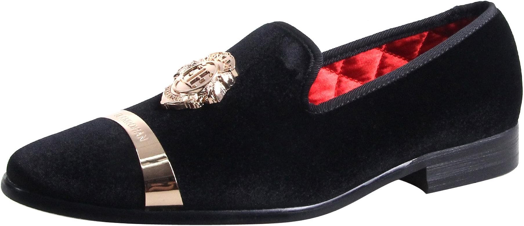 black and gold prom shoes