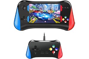 BTFDREEM Handheld Game Console for Kids Adults, 3.5'' LCD Screen Retro Handheld Video Game Console, Preloaded 500 Classic Retro Video Games with Rechargeable Battery, Support 2 Players and TV Connection