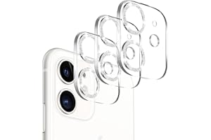 【3 Pack】Dengduoduo Camera Lens Protector for iPhone 11 & iPhone 12 Mini,Glitter Bling Sparkle Ultra HD, Tempered Glass, 13H Hardness, Anti-Scratch, Case Friendly, Easy to Install [No Affect on Night