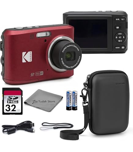 Amazon.com : Kodak PIXPRO FZ45 16MP 4X Zoom Digital Camera (Black