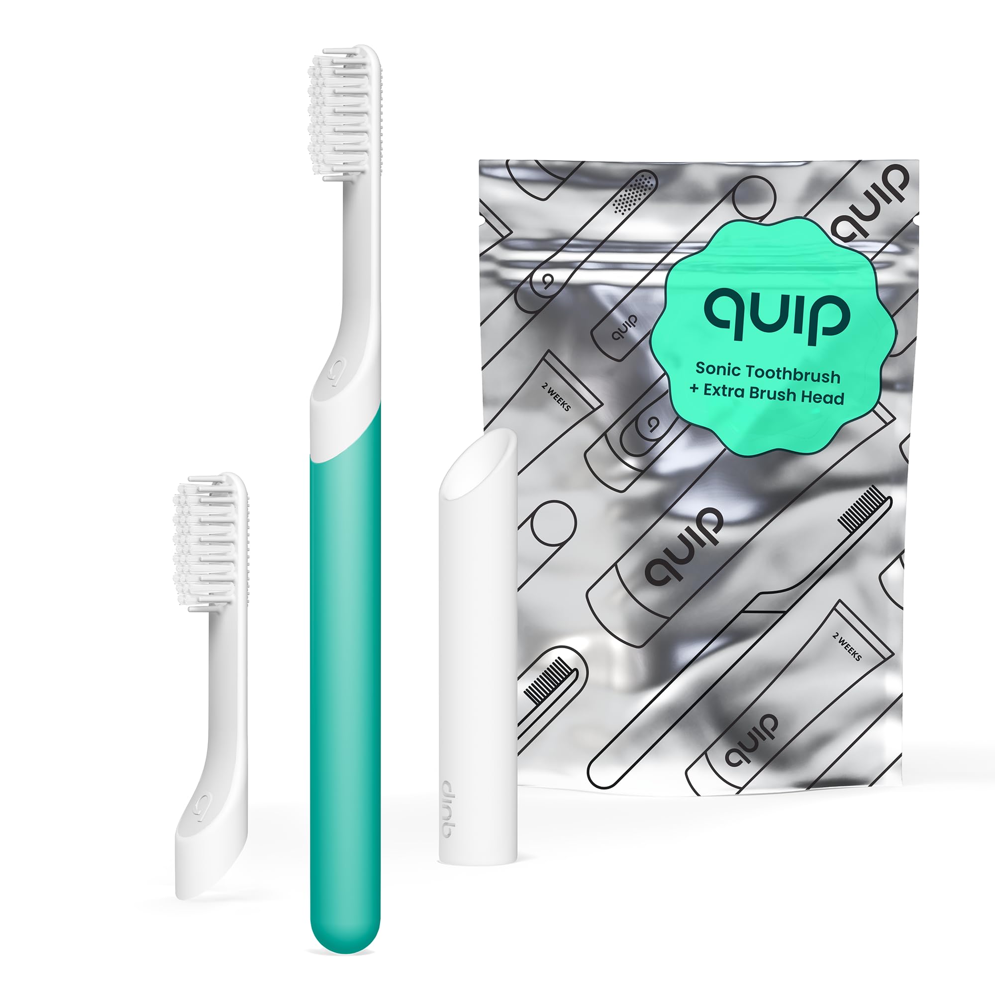 Quip Sonic Toothbrush for Adults with Timer
