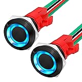 Joinfworld Momentary Push Button Switch 12V 20 Amp