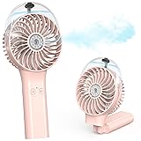 COMLIFE Portable Handheld Misting Fan, 3000mAh