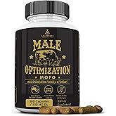 Ancestral Supplements Mofo, Supplements for Men, Support for Energy Levels and Overall Men's Health and Wellness, Non-GMO Grass Fed Beef Organ Supplement with Liver, No Fillers, 180 Capsules