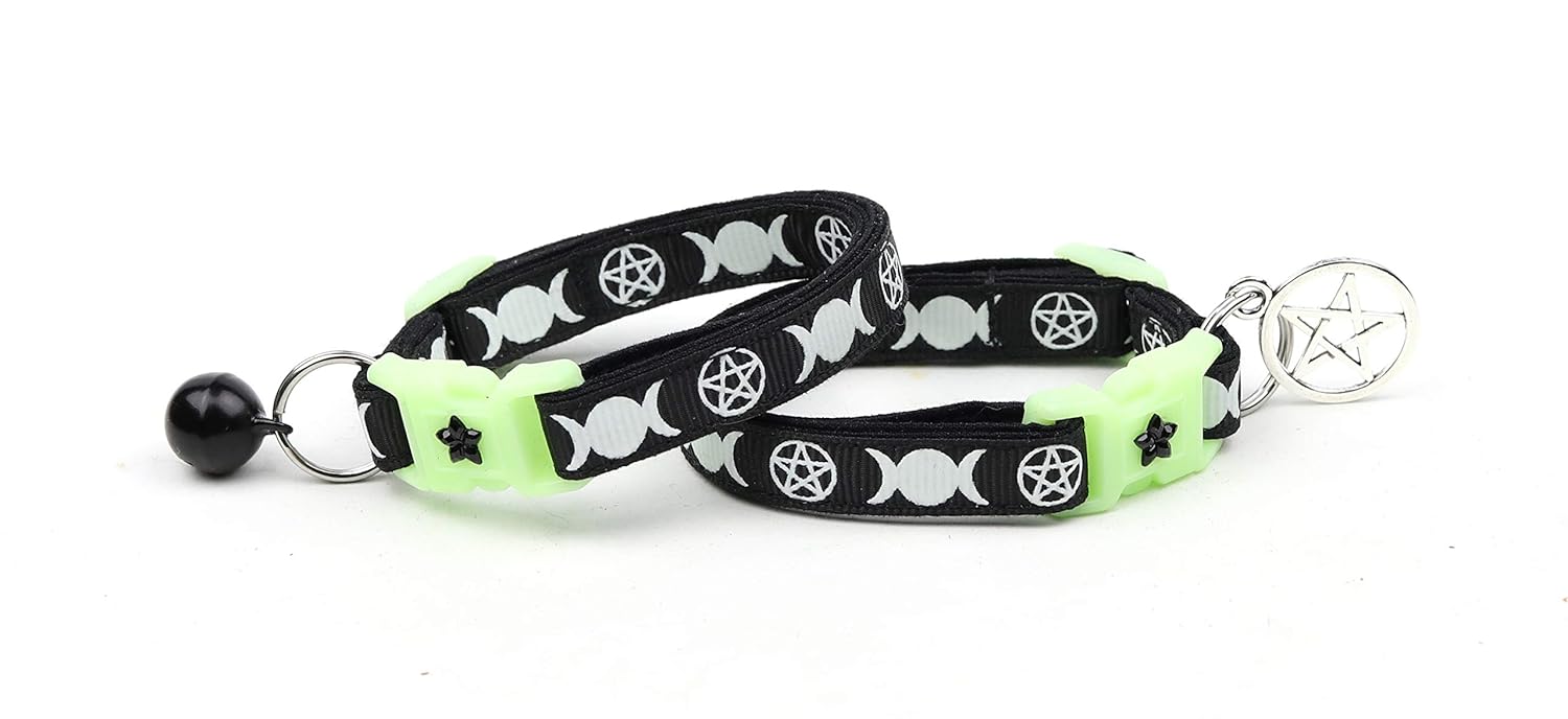 pentagram cat collar
