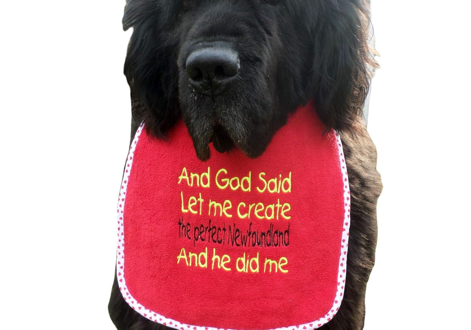 Newfoundland dog bib Super comfortable and waterproof high quality