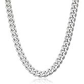 Amazon Essentials Stainless Steel 8MM Cuban Chain 20mm