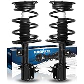 Detroit Axle - 2 Front Struts for 2009-2014 Nissan Maxima | 2 Complete Front Struts with Coil Spring 2010 2011 2012 2013 Replacement Quick Install Ready Strut Shock Assembly
