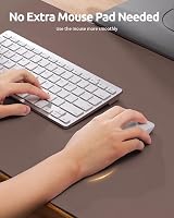 YSAGi Leather Desk Mat Large 80x40 cm Non-Slip Waterproof Chocolate view 3
