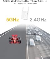 BrosTrend 1200Mbps WiFi Bridge Adapter AC1200 Ethernet to Wireless UK Plug view 5