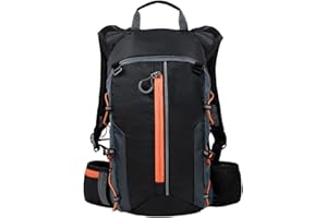 Bike Backpack 10L Waterproof Hiking Backpack Portable Camping with Reflective Strip & Pockets Lightweight Outdoor Water for R