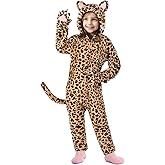 GIFTINBOX Cat Costume For Girls, Animal Costume, Black Cat Dalmatian Costume for Kids, Halloween Costumes for Kids