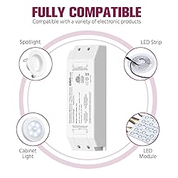 EMITEVER 60W Triac Dimmable Driver,Power Supply,AC