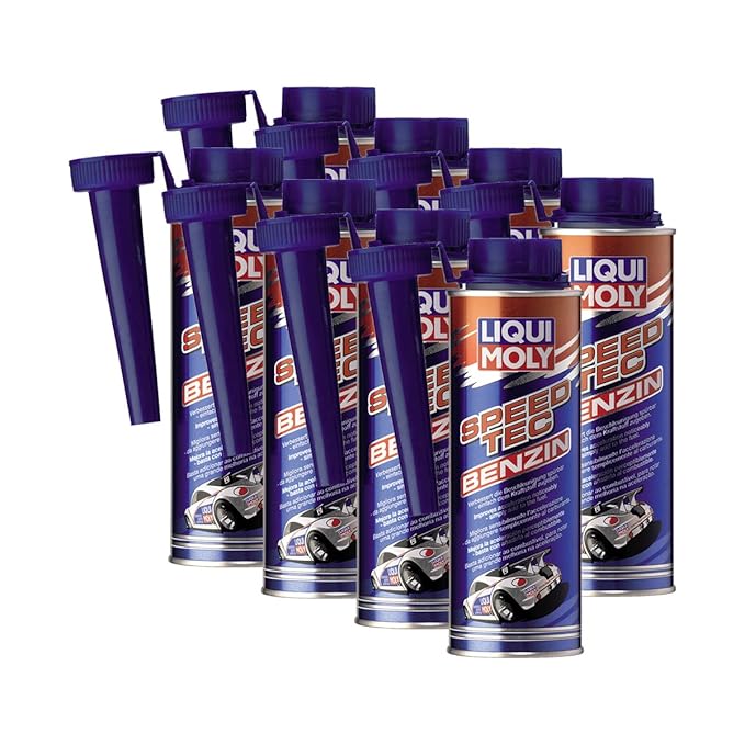 8x LIQUI MOLY 3720 Speed Tec Benzin Zusatz Additiv Zugabe Kraftstoff 250ml
