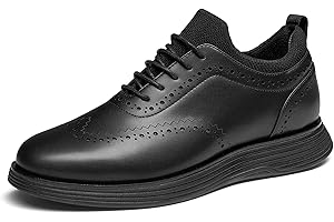Bruno Marc Men's MaxFlex Dress Sneakers Oxfords Casual Wingtip Brogue Shoes