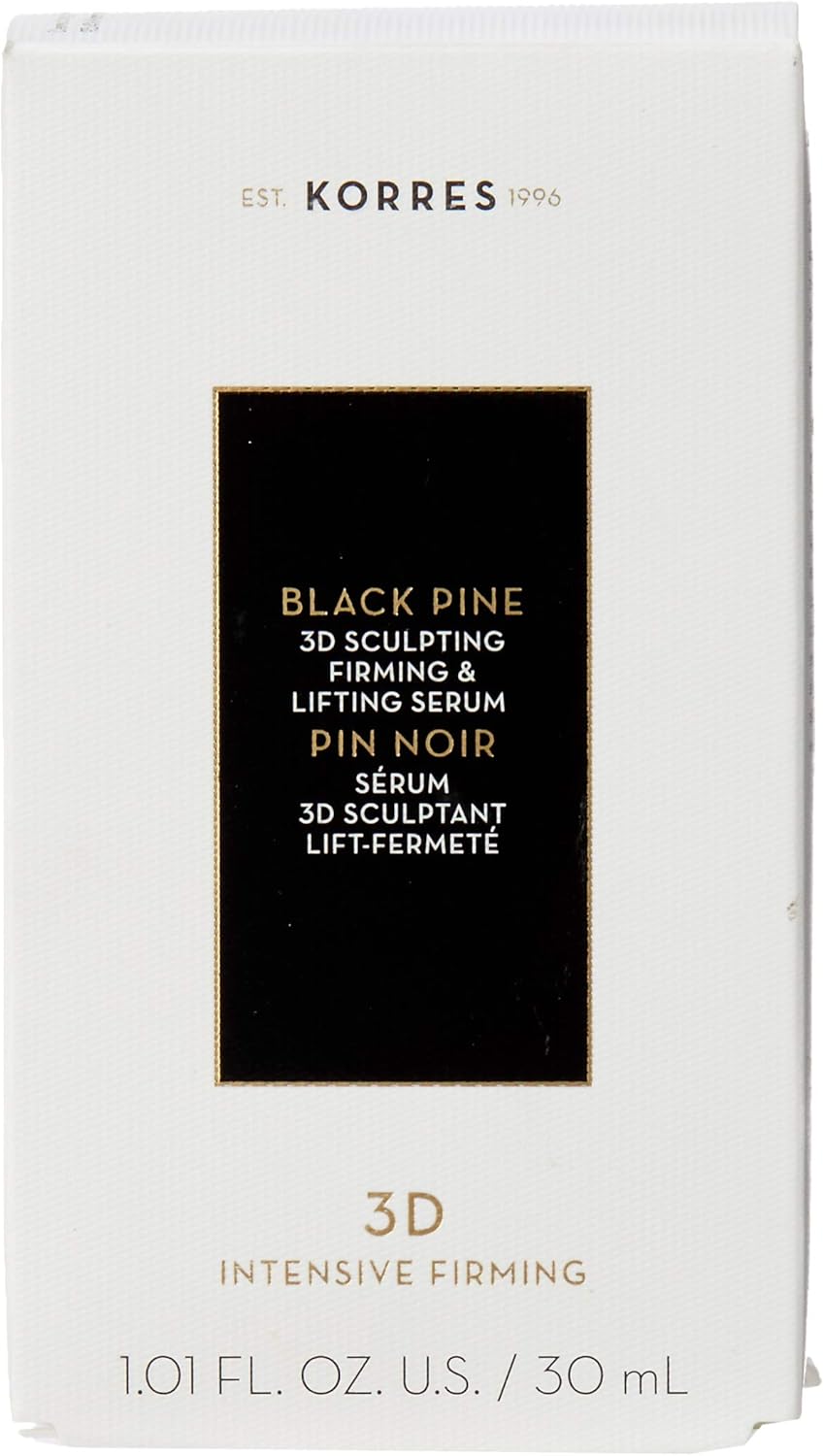 KORRES Natural 3D Black Pine Firming & Lifting Serum 30 ml, Vegan, 30 ml (Pack of 1) - Image 3