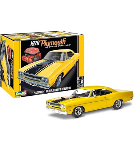 Amazon.com: AMT AMT1118M/12 1/25 1971 Series Plymouth Duster 340