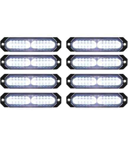35 Inch 32 Leds Traffic Advisor Strobe Blue White Light Bar - View #8