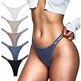Aogda Thongs for Womens Underwear Woman Panties G-String Thong