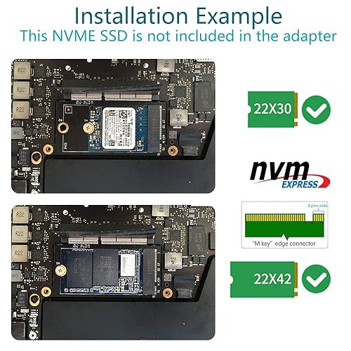 Nvme Ssd Macbook Pro A1708 Ssd Adapter MacBook Pro A1708 PCIe SSD