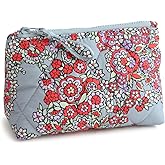 Vera Bradley Premium Cotton Large Cosmetic Makeup Bag