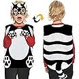 iROLEWIN Octopus Costume for Kids Fish Mask Under The Sea Animal Squid Costume Party Favors Toddler Dress-up Jellyfish Toys