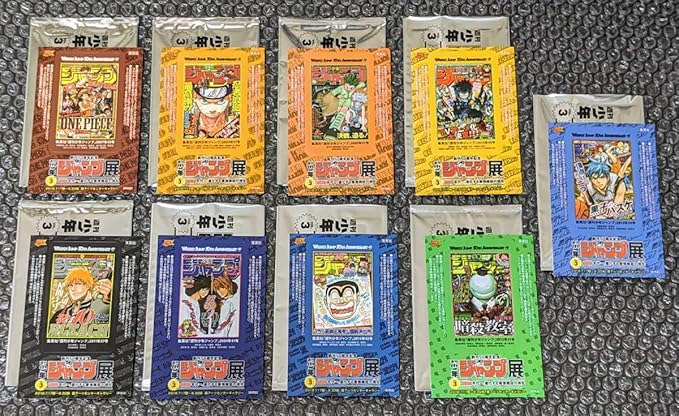 Amazon Co Jp ジャンプ展 Vol 3 来場者特典 Icカード ステッカー 7種 外袋付き One Piece Naruto ハンターハンター 黒子のバスケ Bleach Vol3 入場特典 ホビー 通販