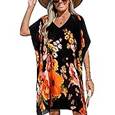 Breezy Lane Women's Beach Cover Up Swimsuit Coverups Kaftan for Bathing Suit Vacation Summer Resort Wear