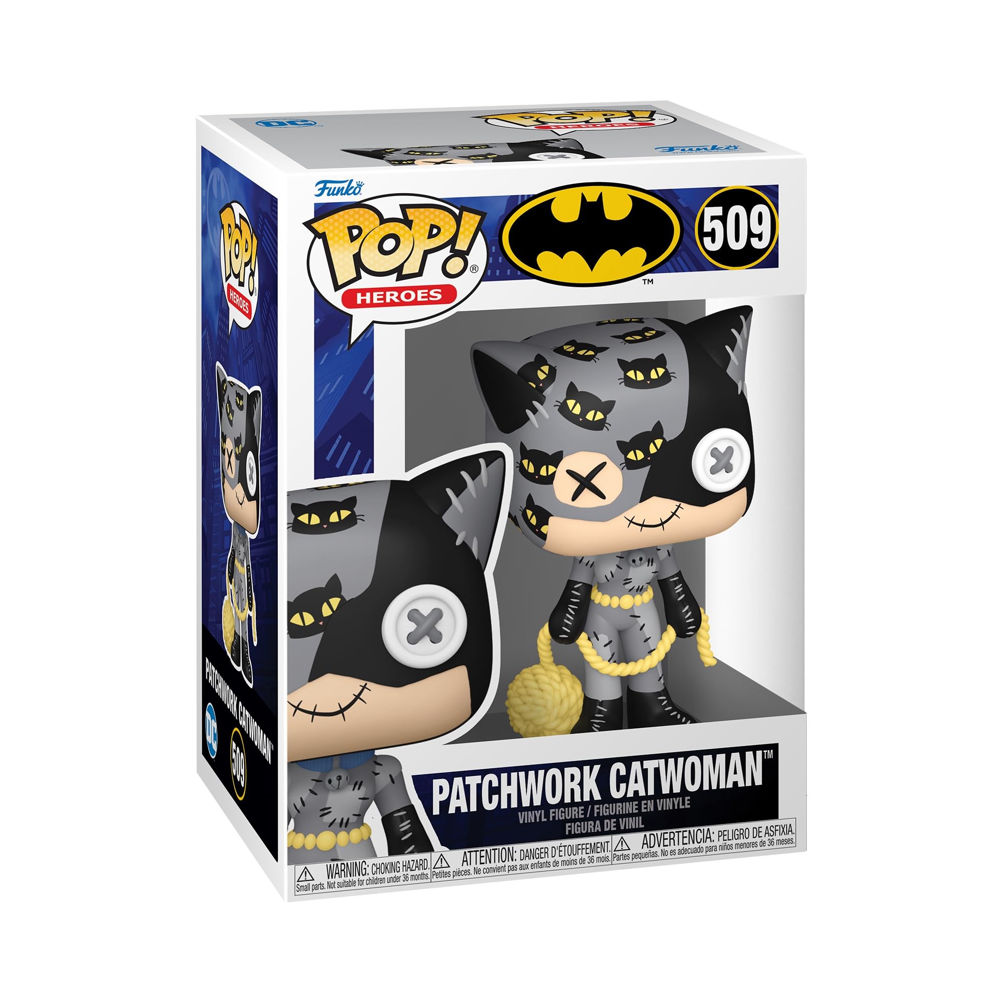 Photo 1 of Funko POP! Animation: Patchwork – Catwoman? - DC Comics - Collectable Vinyl Figure - Gift Idea - Official Merchandise - for Kids & Adults - Comic Books Fans - Model Figure for Collectors and Display