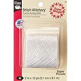 Dritz Stitch Witchery Fusible, Super Weight Bonding Web, 2-Inch X 10-Yards, White