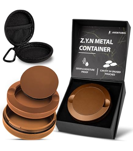 Amazon.com: Premium Zyn Metal Can - Waterproof, Moisture & Odor