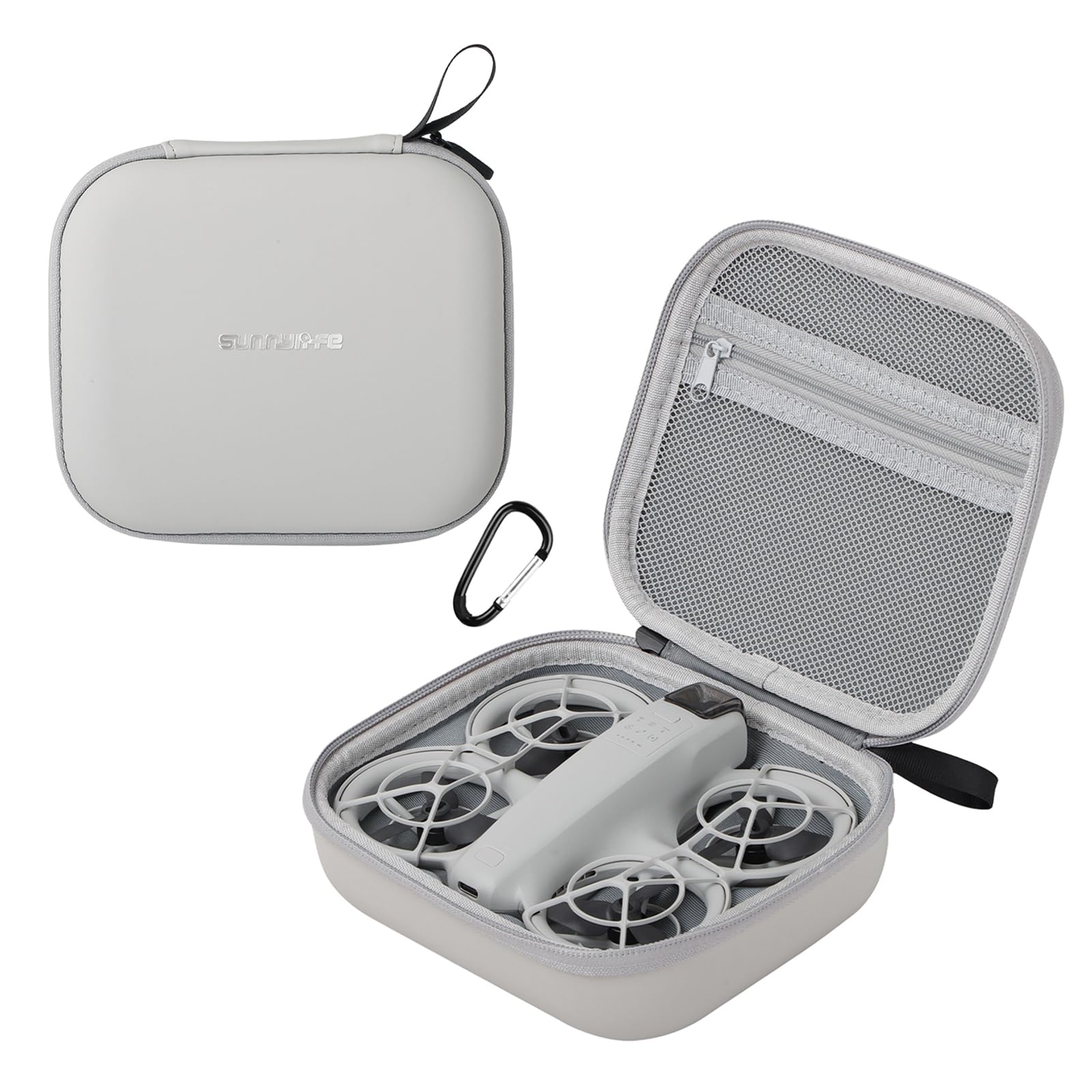 ZJRXM Case for DJI Neo Drone Accessories, Portable Travel Bag Carrying Case for DJI Neo Drone (Grey)