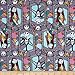 Springs Creative Products Disney Nightmare Before Christmas Sally And Jack Stained Glass Quilt Fabric, Multicolor, Quilt Fabric By The Yard