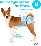 Pet Soft Washable Dog Nappies Female 3Pack Medium 14-19 in view 3