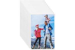 uxcell 15Pcs Magnetic Picture Frame, 7 x 5.3 inch Magnetic Photo Frame Postcard Holder Sign Holder with Clear Protective Pock