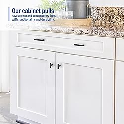 JOY DECOR 30 Pack Cabinet Knobs, Black Cabinet
