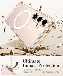 GVIEWIN for Samsung Galaxy S25 Plus Case Compatible
