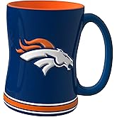 NFL Sculpted Relief Mug, 14-Ounce