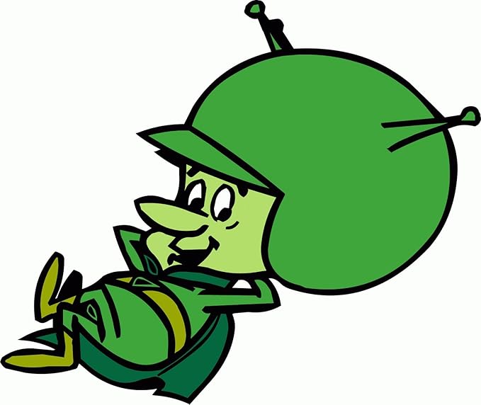 The Flintstones The Great Gazoo Cartoon Car Bumper Sticker Decal 5"x 5" Amazon.co.uk Kitchen