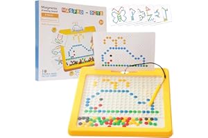 Magnetic Drawing Doodle Board for Kids - Large Magnetic Board Drawing Pad for Kids and Toddlers, Magnetic Dot Art, Montessori