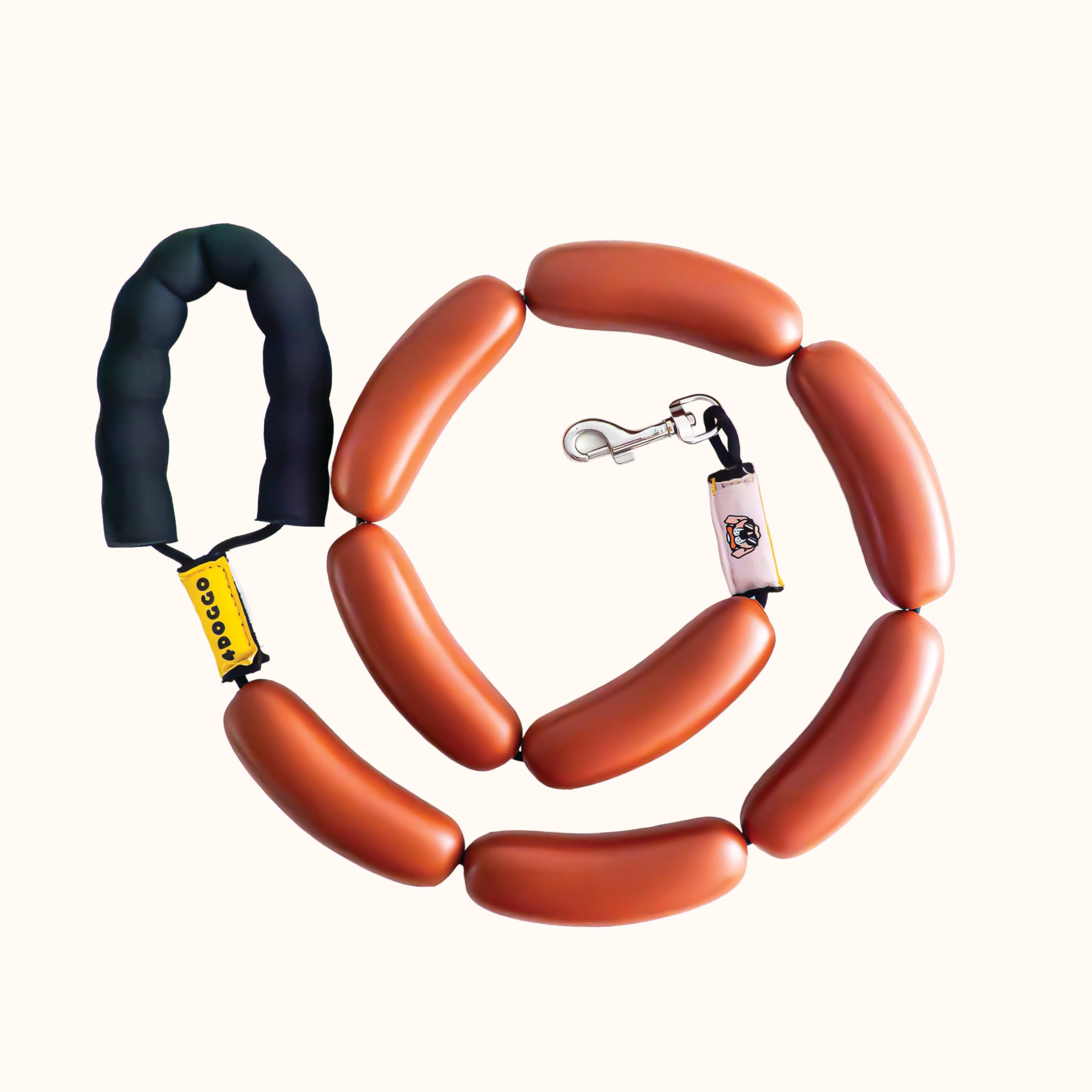 The "Hotdog" - Sausage Dog Lead | Sausage Dog Leash | 4DOGGO | Made in England UK