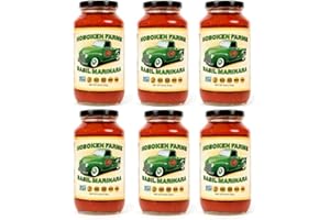 Hoboken Farms Basil Marinara Sauce 6 Pack