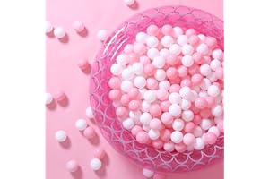 GOGOSO Ball Pit Balls for Toddlers Kids Plastic Balls for Ball-Pit Playpen Pool Baby Pastel Party Decor Fun Shaped Star Bulk 50 100 200 500 1000 Count