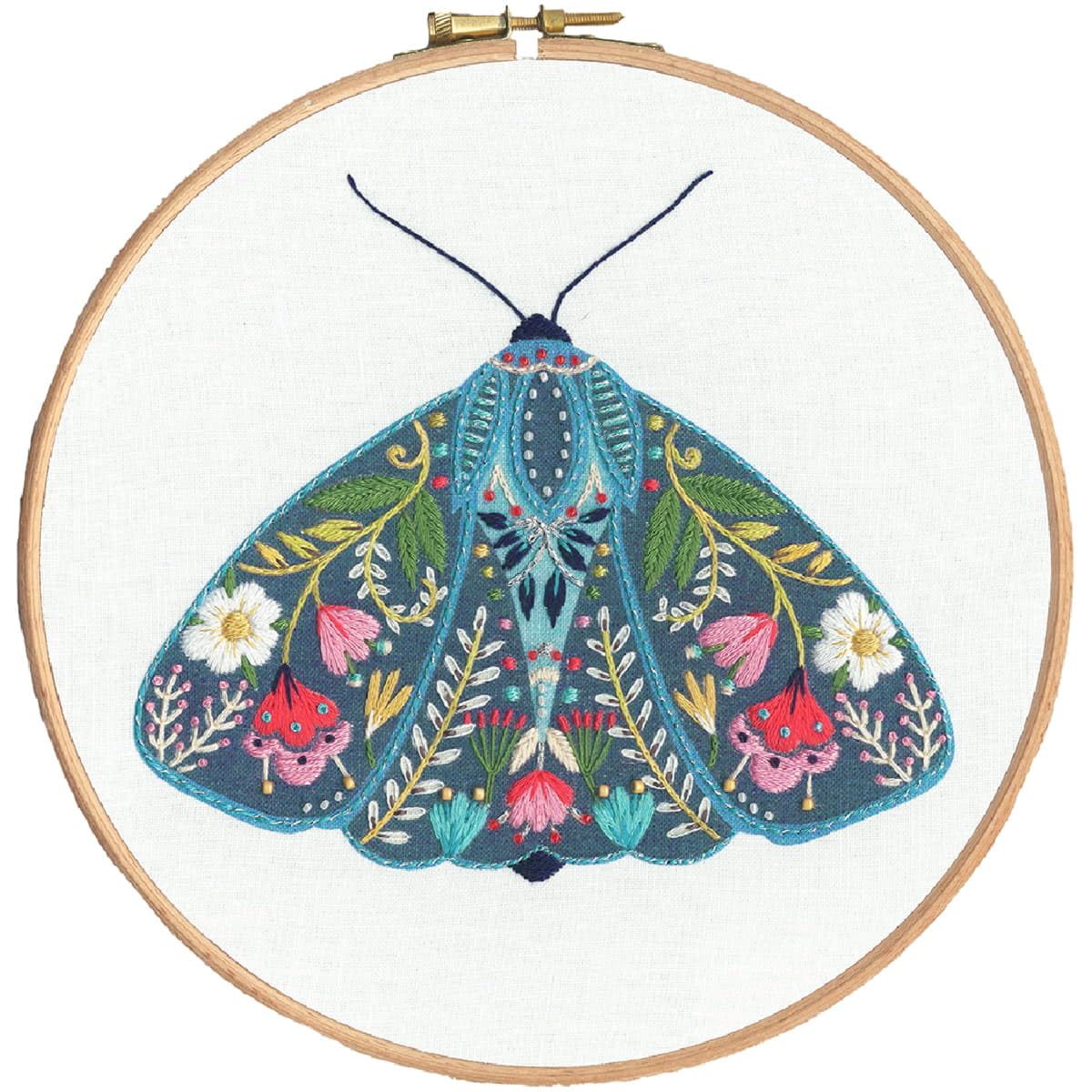 Bothy Threads Embroidery Kit - Pollen - Moth