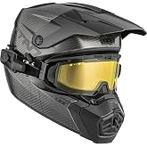 CKX Solid Electric Double Shield AMS Titan Helmet
