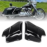 XMMT 1 Pair Gloss Black ABS Plastic Side Covers