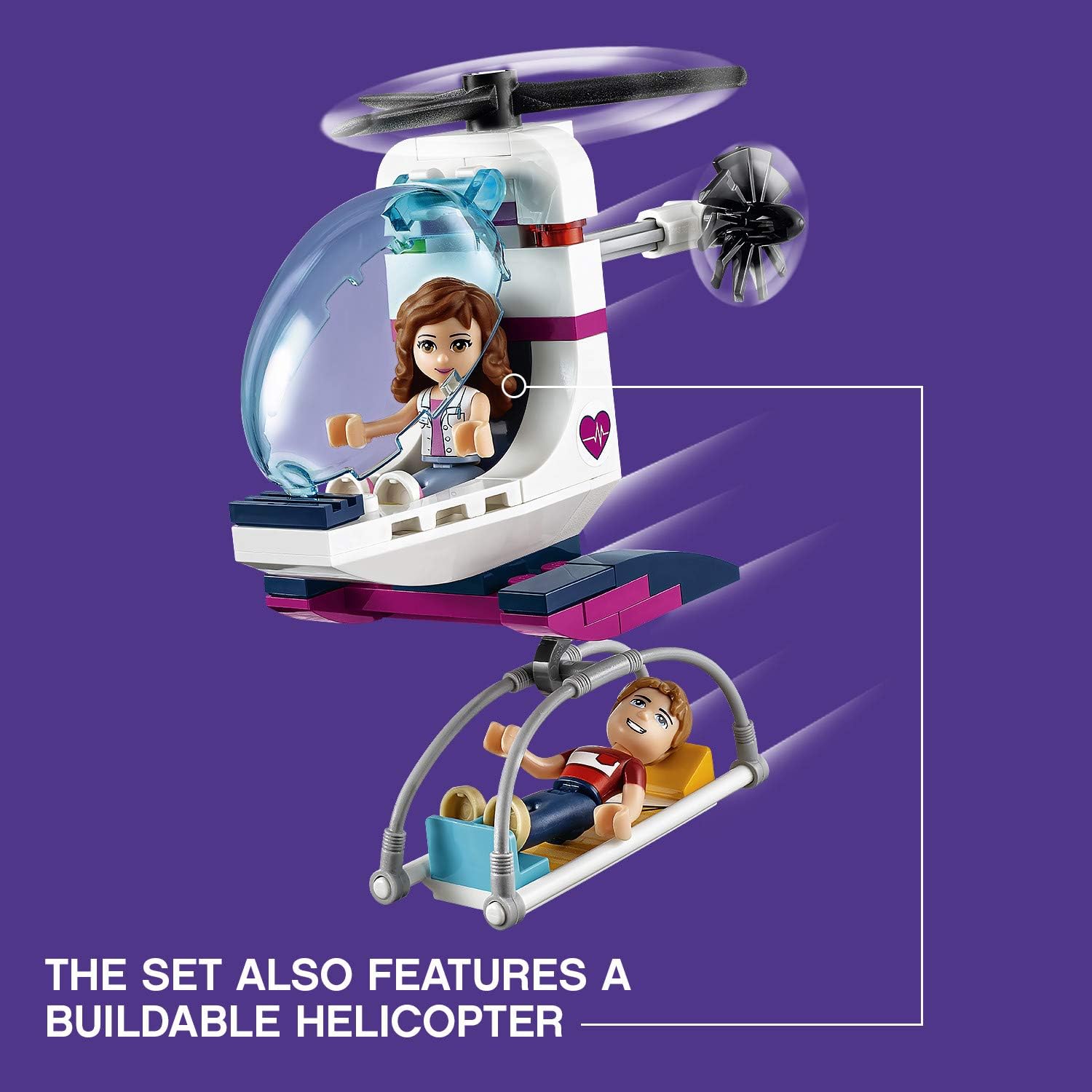 lego friends heartlake hospital 41318 building kit