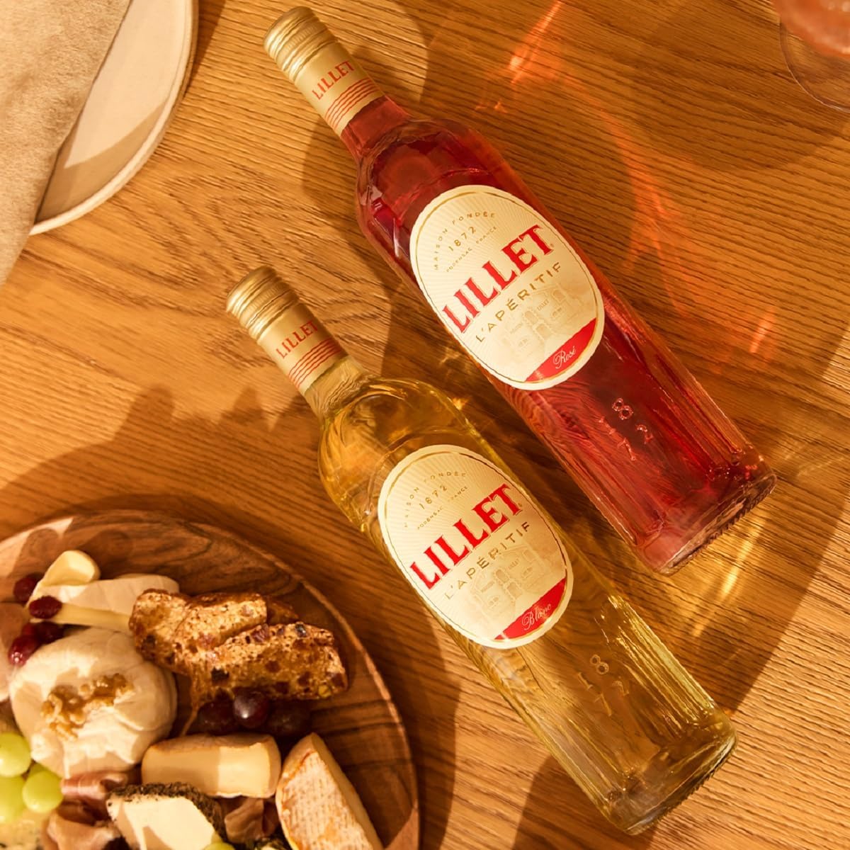 Lillet Rosé, französischer Wein-Aperitif, fruchtig-frischer Geschmack von Orange & roten Früchten, für Spritz & Cocktails, 17% Vol., 1 x 0,75 l 5