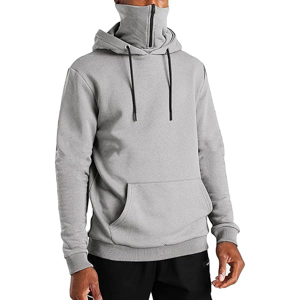 Amazon.com: JEKE-DG Ninja Hoodie for Men Mask Sweatshirt Hip